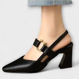 Cordelia – Elegante Schnallen-Slingbacks