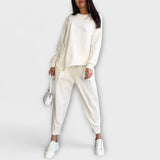 Clémence - Weisses elegantes Lounge-Set