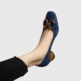 Theodelinde – Elegante Samtpumps