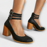 Hannelore – Pumps mit doppelten Knöchelriemen