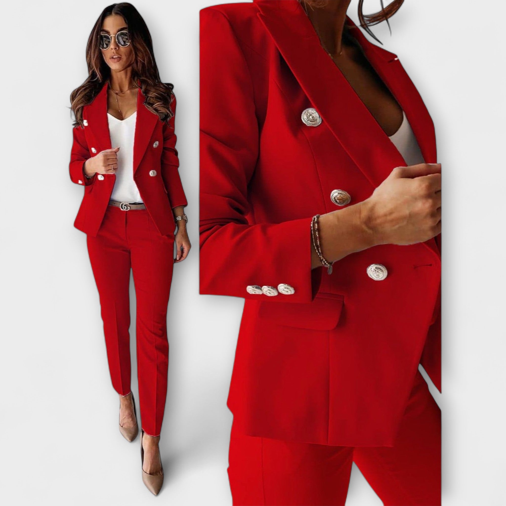 Jaya - Schwarzer Anzug mit Blazer und Hose