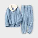 Stella - Graues kuscheliges Flanell-Set