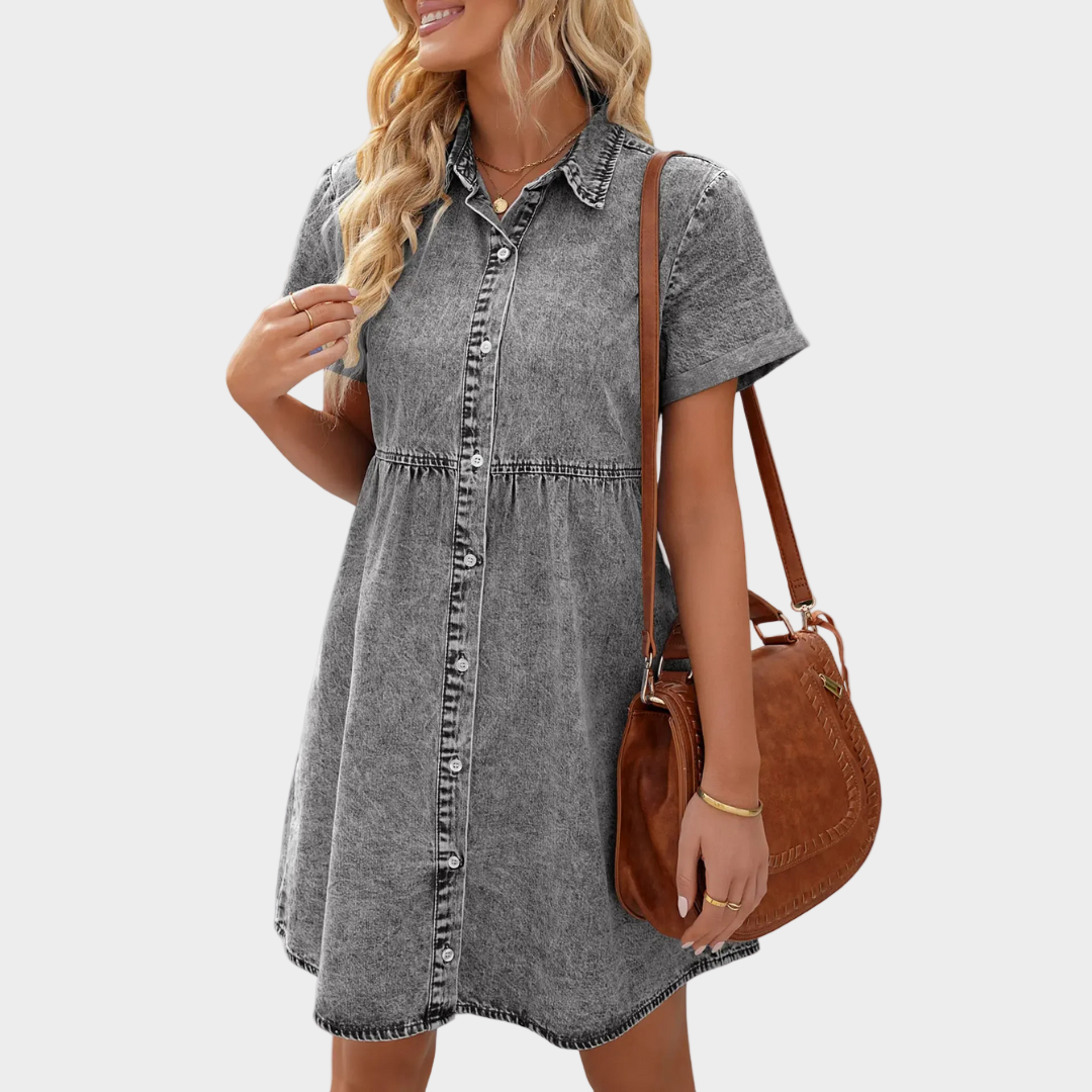 Vestido de ganga diário