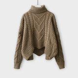Olivia - Beiges elegantes Strickset