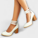 Hannelore – Pumps mit doppelten Knöchelriemen