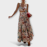 Heather - Buntes Set mit Top und Maxi-Rock