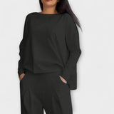 Clémence - Weisses elegantes Lounge-Set