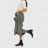 Lieselotte – Schwarze T-Riemchen-Pumps