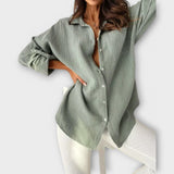 Jessica - Orange lockere Bluse