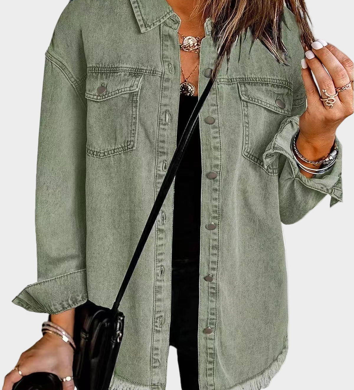 Klassische Jeansjacke