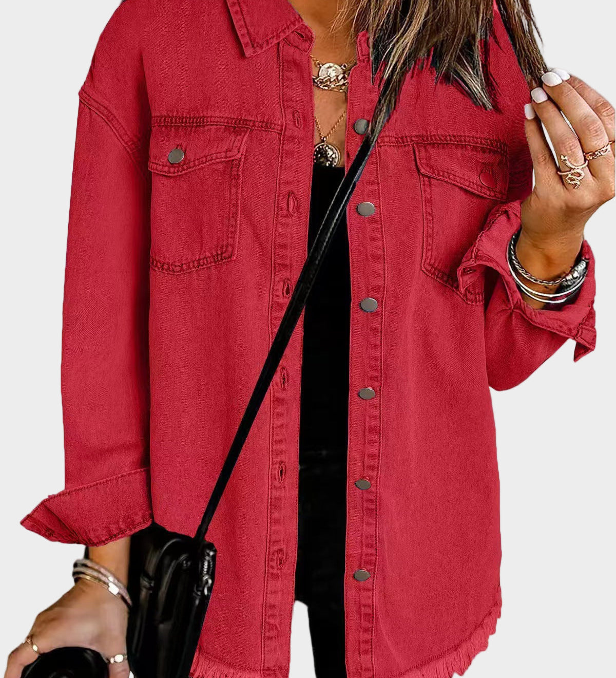 Klassische Jeansjacke