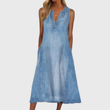 Bequemes Jeanskleid