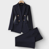 Emma - Weisses Set mit Blazer und Hose