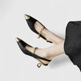 Bertlinde - Grüne Perlen-Pumps