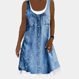 Vestido Jeans Elegante e Macio
