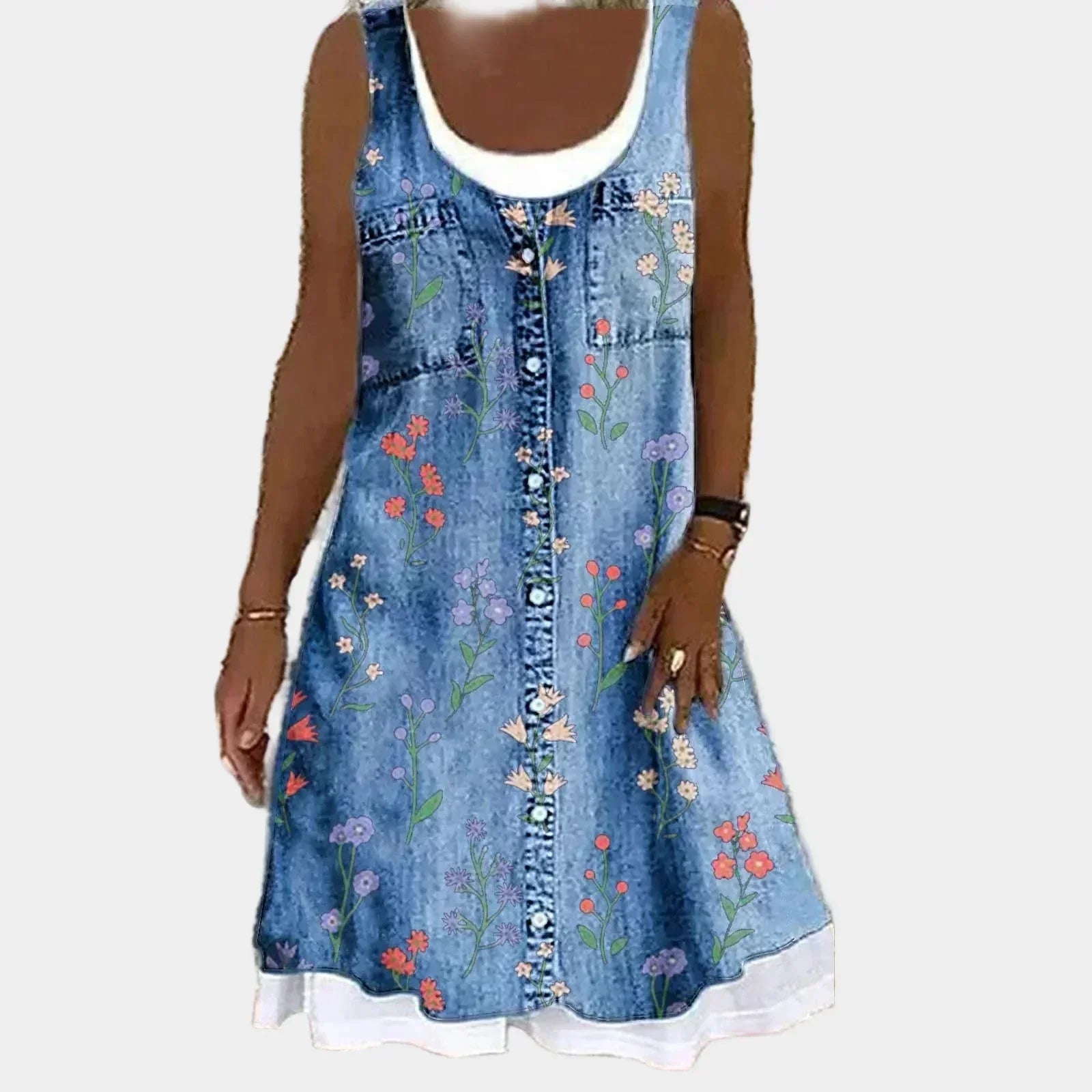 Vestido Jeans Elegante e Macio