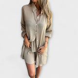 Miravo - Graues Set mit Bluse und Shorts