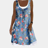 Vestido Jeans Elegante e Macio
