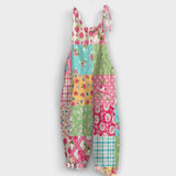 Ariel - Latzhose mit Bohème-Patchwork
