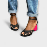 Friederike – Peeptoe-Pumps mit Cut-outs