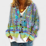 Belle – Bunter Vintage-Strickblazer