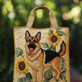 Blumenmuster Tasche “Deutscher Schäferhund”