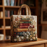 Gesteppte Handtasche „Blumenmotiv“