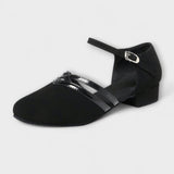 Walburga – Sapatos de Dança em Camurça