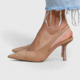 Adelinde – Transparente Spitzpumps