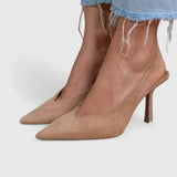 Adelinde – Transparente Spitzpumps